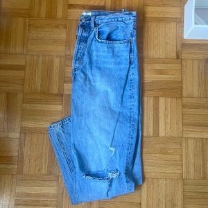 Aritzia Denim Forum "The Joni High Rise Loose 29L"